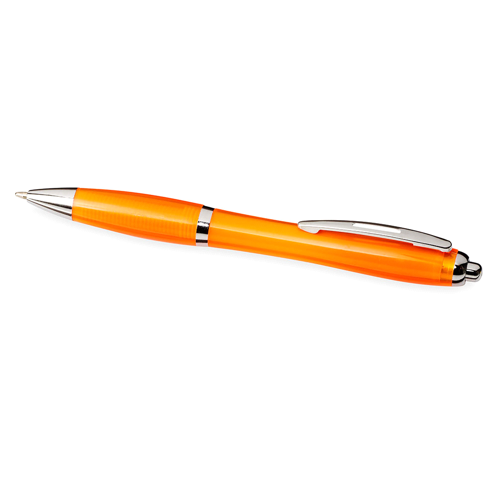 Nash Recycled PET Ballpoint Pen - Blue Ink – Eco Pens – The Range – available in Black and Orange – thumbnail 13 of 13