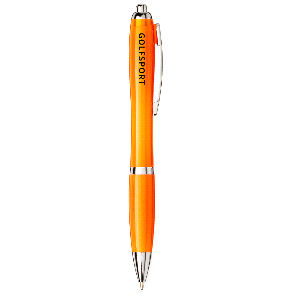 Nash Recycled PET Ballpoint Pen - Blue Ink – Eco Pens – The Range – available in Black, Orange – thumbnail 3 of 13