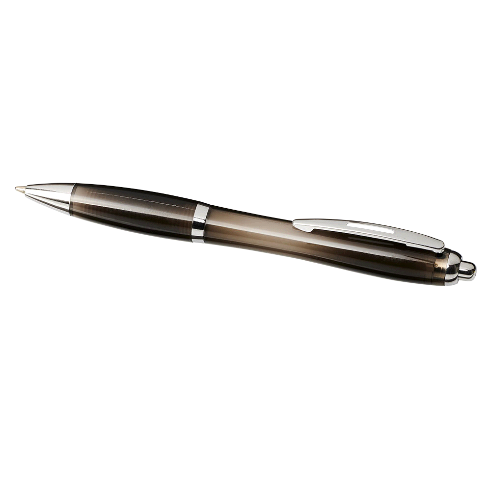 Nash Recycled PET Ballpoint Pen - Blue Ink – Eco Pens – The Range – available in Black and Orange – thumbnail 12 of 13