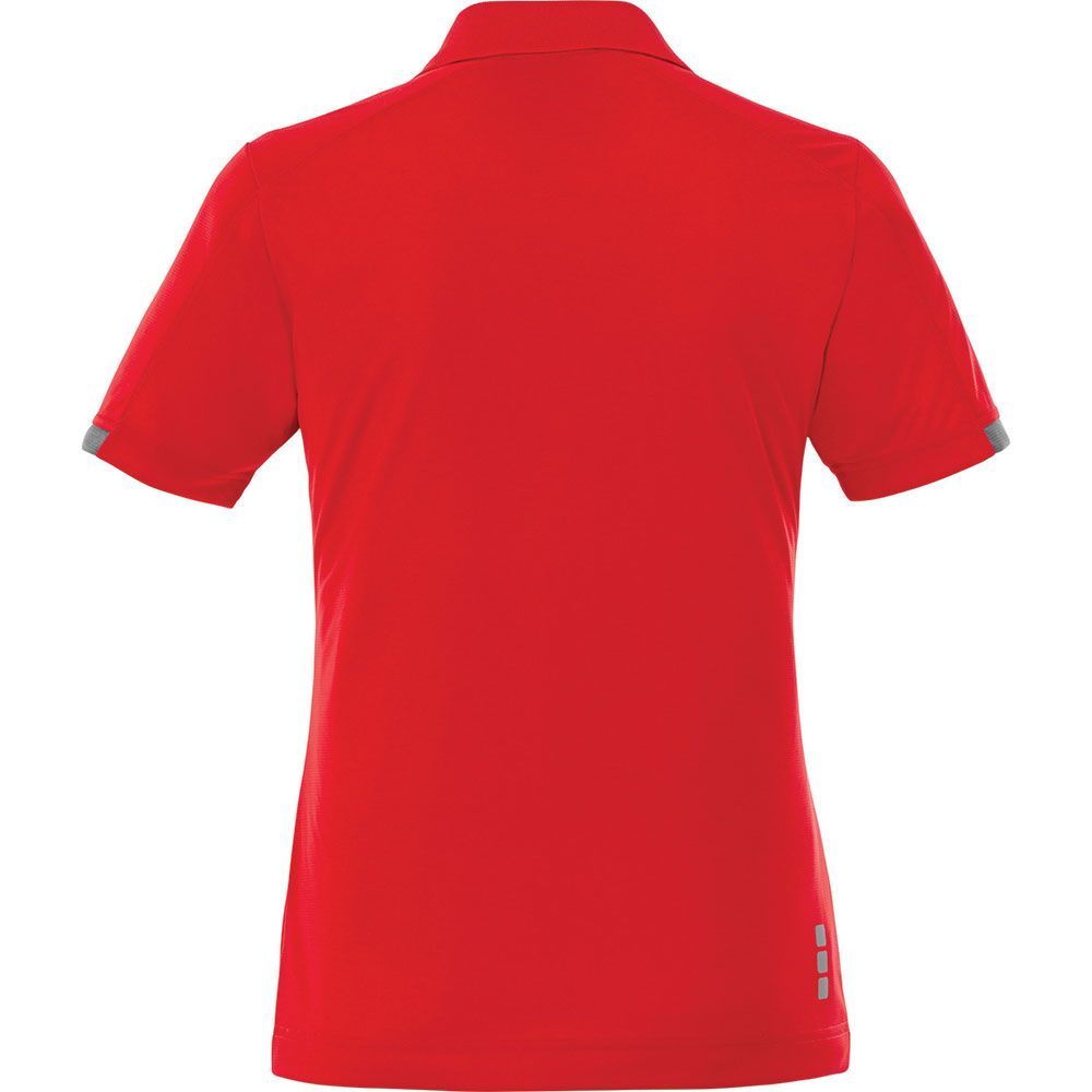Kiso Short Sleeve Polo - Womens – Polo Shirts – Apparel Range – available in Black/White, Navy/White, Red/Steel Grey, Steel Grey/White and White/Steel Grey – thumbnail 12 of 18