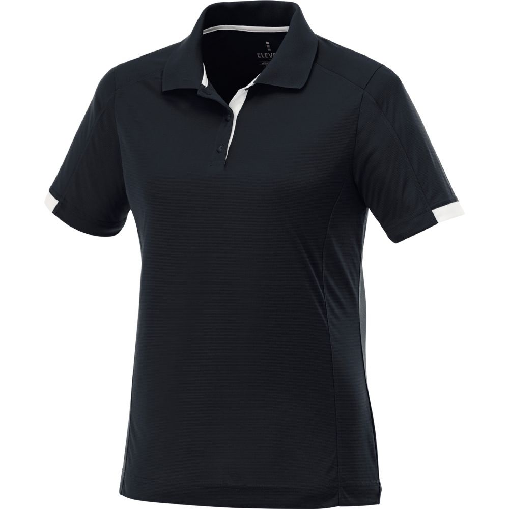 Kiso Short Sleeve Polo - Womens – Polo Shirts – Apparel Range – available in Black/White, Navy/White, Red/Steel Grey, Steel Grey/White and White/Steel Grey – thumbnail 9 of 18