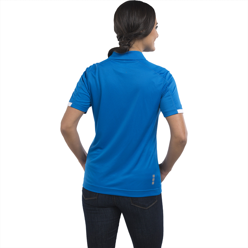 Kiso Short Sleeve Polo - Womens – Polo Shirts – Apparel Range – available in Black/White, Navy/White, Red/Steel Grey, Steel Grey/White and White/Steel Grey – thumbnail 3 of 18