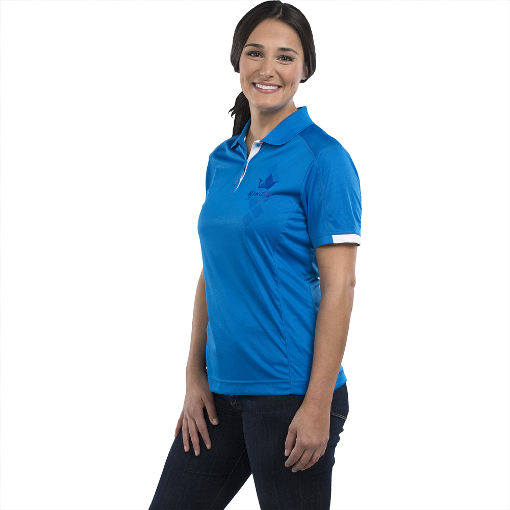 Kiso Short Sleeve Polo - Womens – Polo Shirts – Apparel Range – available in Black, Blue, Grey, Red – thumbnail 2 of 18