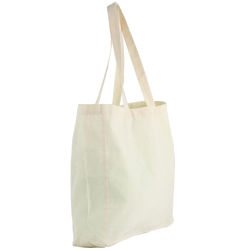 Natural Cotton Shopper Tote – Shoppers – The Range – available in Natural – thumbnail 4 of 4