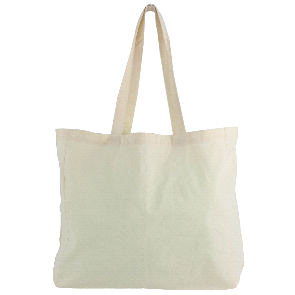 Natural Cotton Shopper Tote – Shoppers – The Range – available in Natural – thumbnail 2 of 4