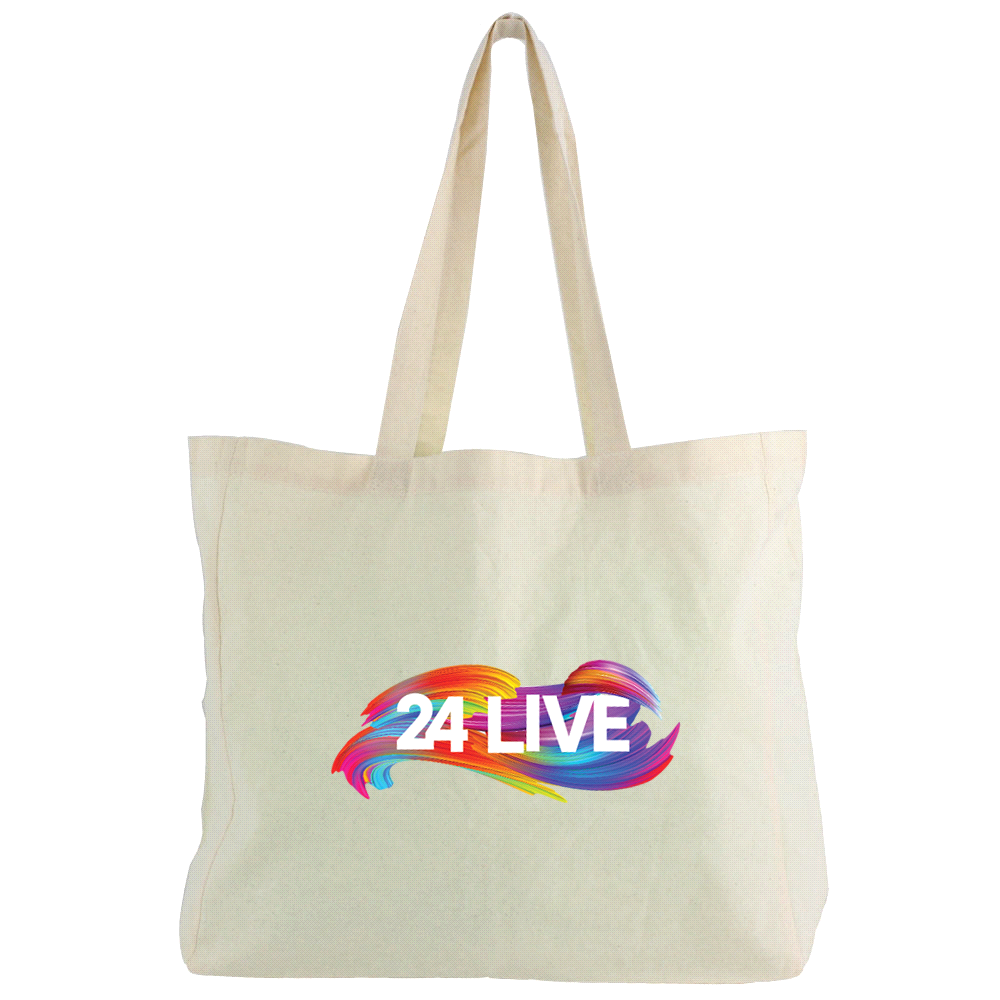 Natural Cotton Shopper Tote – Shoppers – The Range – available in Natural – thumbnail 3 of 4