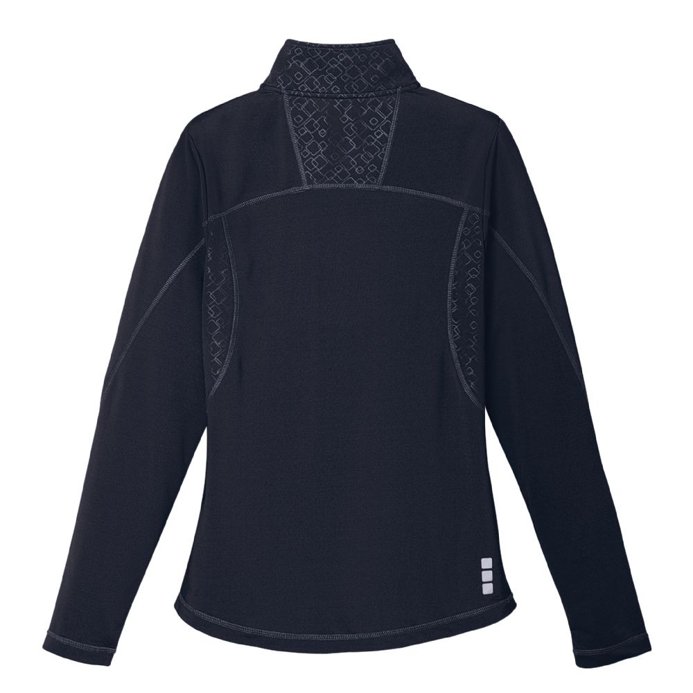Caltech Knit Quarter Zip - Womens – Jackets – Apparel Range – available in Black, Navy, Steel Grey and Vintage Red – thumbnail 12 of 16