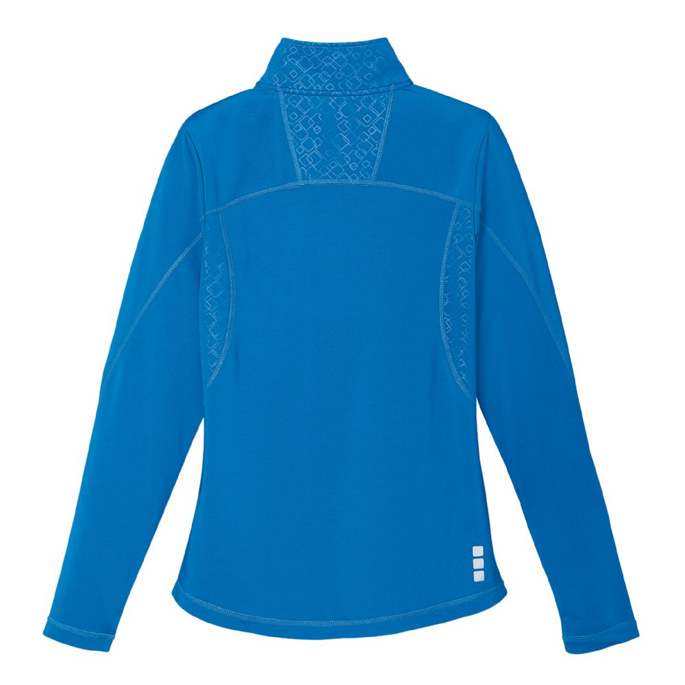 Caltech Knit Quarter Zip - Womens – Jackets – Apparel Range – available in Black, Navy, Steel Grey and Vintage Red – thumbnail 11 of 16