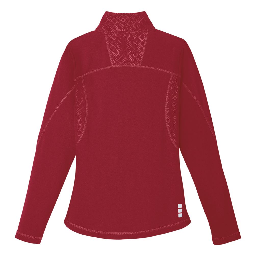 Caltech Knit Quarter Zip - Womens – Jackets – Apparel Range – available in Black, Navy, Steel Grey and Vintage Red – thumbnail 10 of 16