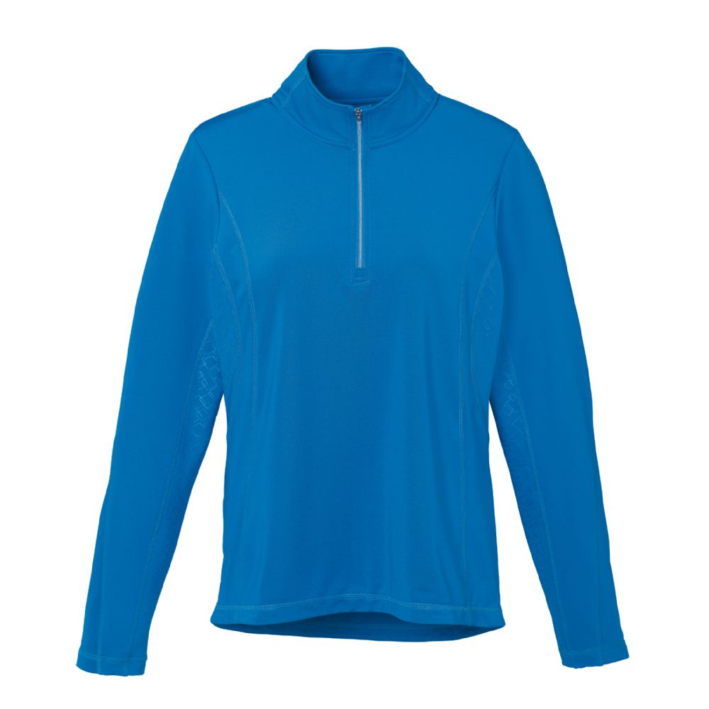Caltech Knit Quarter Zip - Womens – Jackets – Apparel Range – available in Black, Blue, Grey, Red – thumbnail 6 of 16