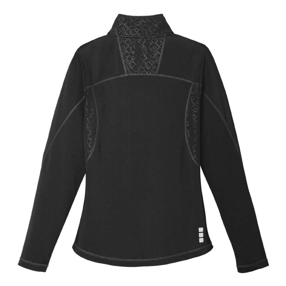Caltech Knit Quarter Zip - Womens – Jackets – Apparel Range – available in Black, Navy, Steel Grey and Vintage Red – thumbnail 14 of 16