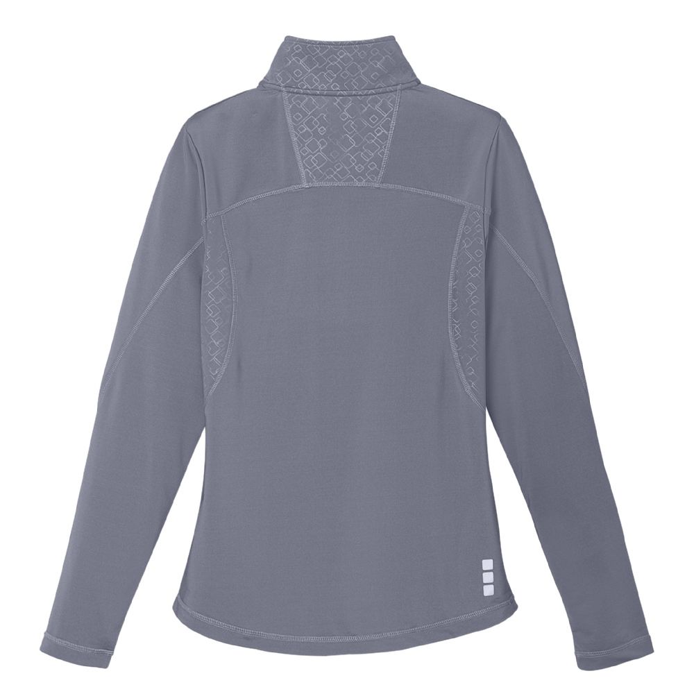 Caltech Knit Quarter Zip - Womens – Jackets – Apparel Range – available in Black, Navy, Steel Grey and Vintage Red – thumbnail 13 of 16