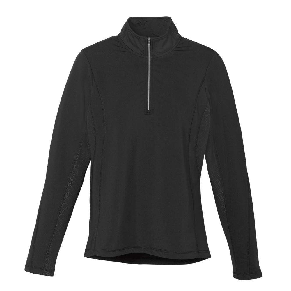 Caltech Knit Quarter Zip - Womens – Jackets – Apparel Range – available in Black, Blue, Grey, Red – thumbnail 9 of 16