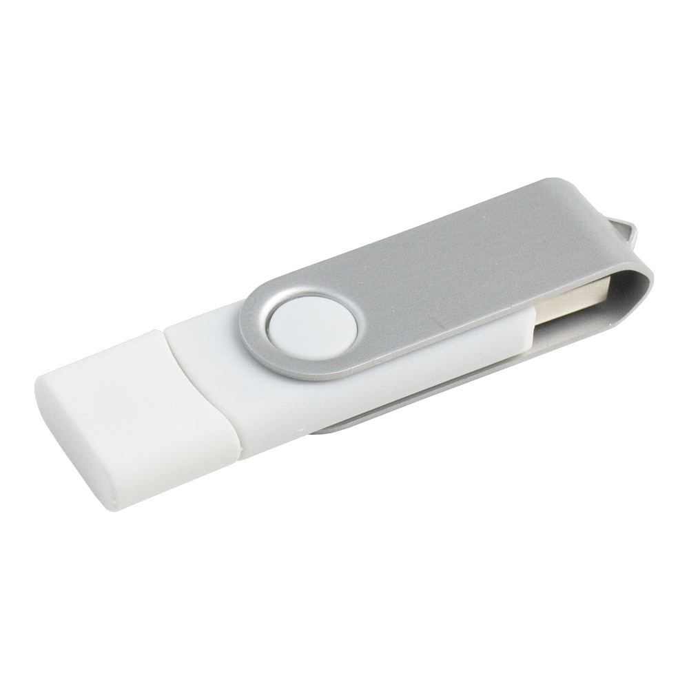 Rotate Dual USB - 8GB - Locally Stocked – Desk Accessories – The Range – available in Black, Red, Reflex Blue and White – thumbnail 3 of 8