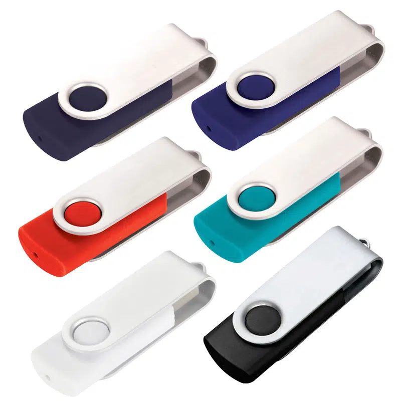Rotate USB - 8GB - Locally Stocked – Desk Accessories – available in black, blue, red colours