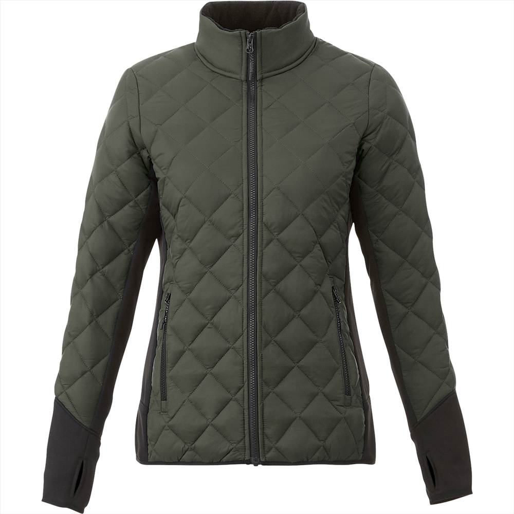Rougemont Hybrid Insulated Jacket - Womens – Jackets – Apparel Range – available in Black, Grey Storm/Black – thumbnail 10 of 16