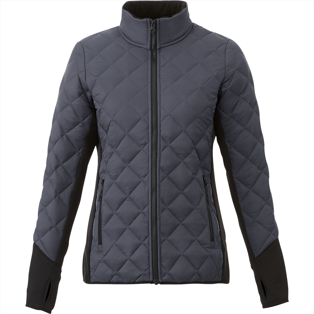 Rougemont Hybrid Insulated Jacket - Womens – Jackets – Apparel Range – available in Black, Grey Storm/Black – thumbnail 11 of 16