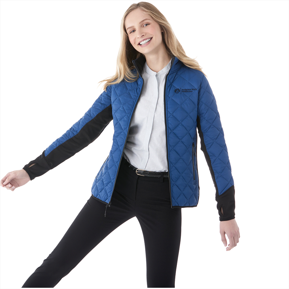 Rougemont Hybrid Insulated Jacket - Womens – Jackets – Apparel Range – available in Black, Grey Storm/Black – thumbnail 7 of 16