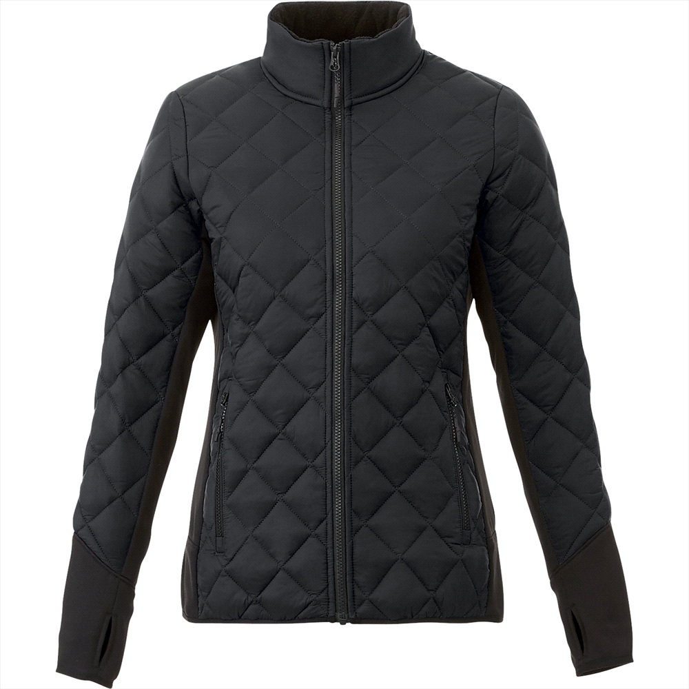 Rougemont Hybrid Insulated Jacket - Womens – Jackets – Apparel Range – available in Black, Grey Storm/Black – thumbnail 12 of 16