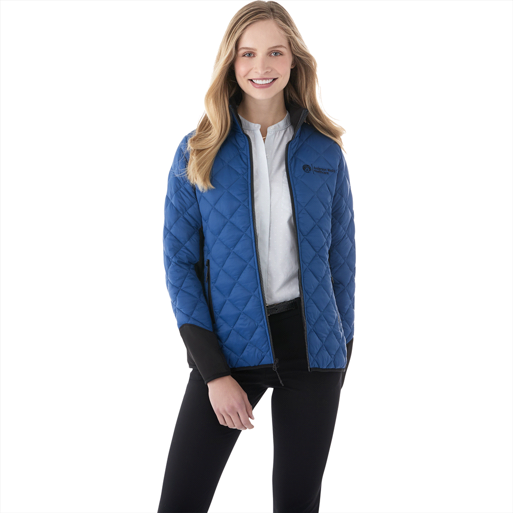 Rougemont Hybrid Insulated Jacket - Womens – Jackets – Apparel Range – available in Black, Grey Storm/Black – thumbnail 4 of 16