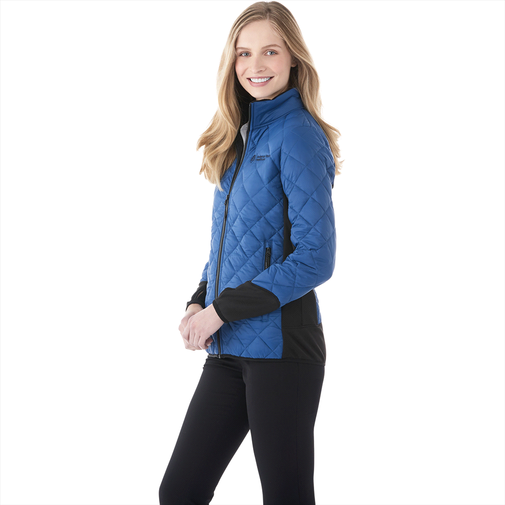 Rougemont Hybrid Insulated Jacket - Womens – Jackets – Apparel Range – available in Black, Grey Storm/Black – thumbnail 2 of 16