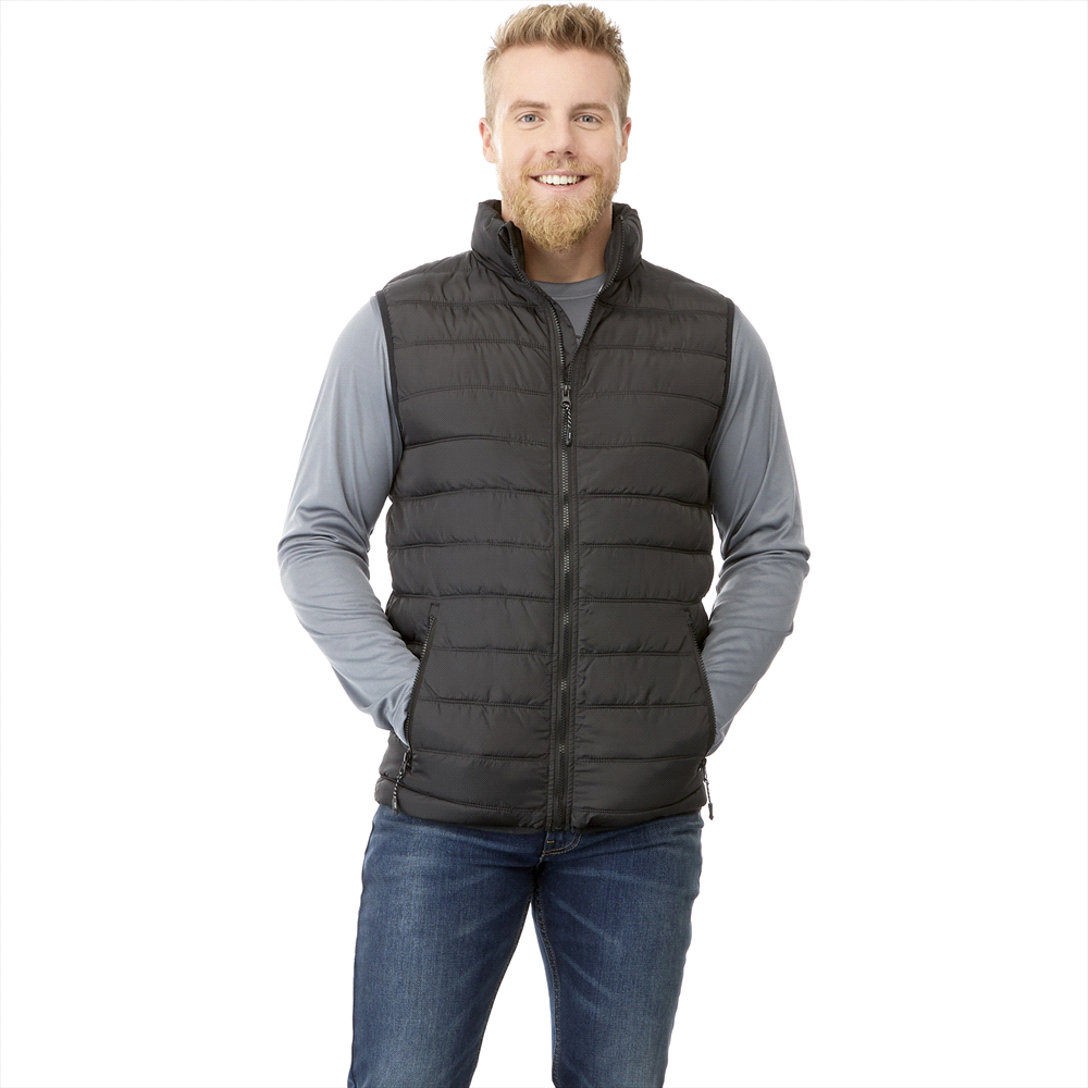 Mercer Insulated Vest - Mens – Jackets – Apparel Range – available in Black, Navy, Steel Grey, Team Red – thumbnail 1 of 21