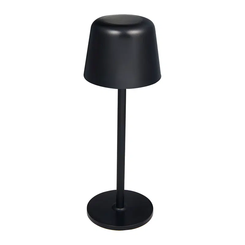 Recycled Mini Rechargeable Lamp – Clocks & Timers – available in black colour