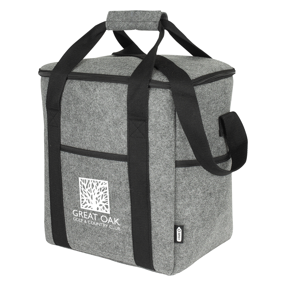Felta GRS Recycled Felt Bottle Cooler Bag 21L – Cooler Bags – The Range – available in Grey – thumbnail 7 of 8