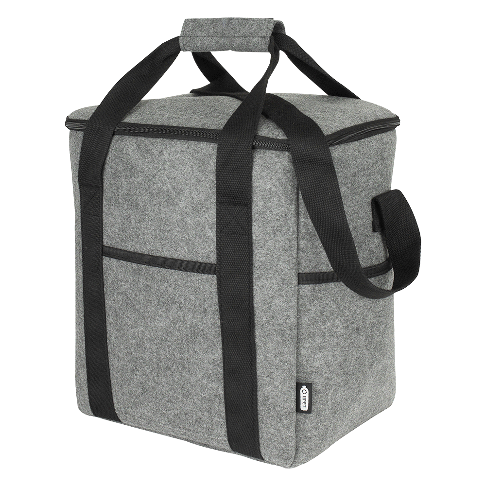 Felta GRS Recycled Felt Bottle Cooler Bag 21L – Cooler Bags – The Range – available in Grey – thumbnail 1 of 8
