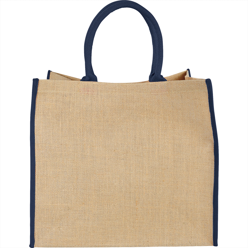 Large Jute Tote 29L – Shoppers – Global Stock – available in Black, Blue, Red, White – thumbnail 8 of 24