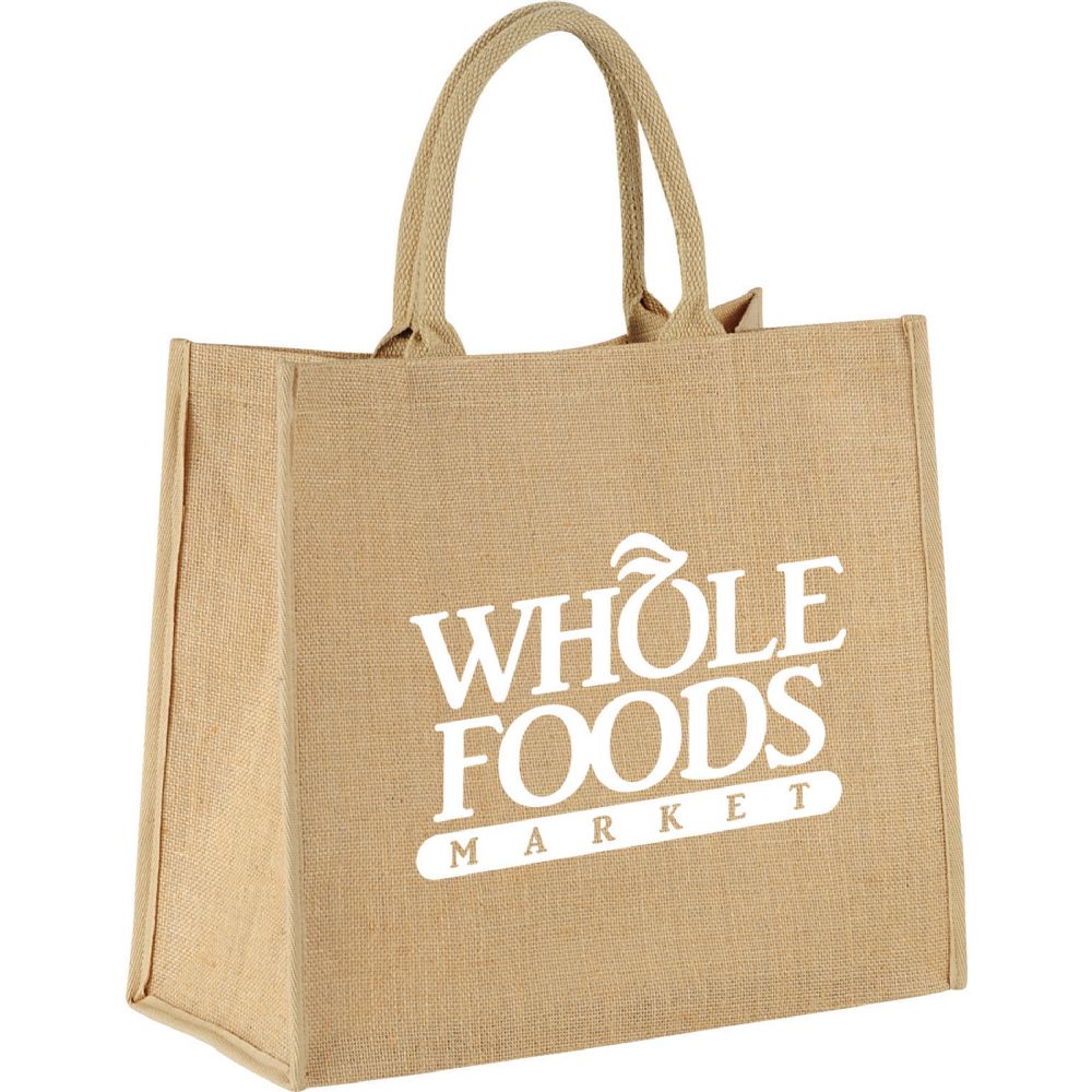 Large Jute Tote 29L – Shoppers – Global Stock – available in Black, Blue, Red, White – thumbnail 17 of 24
