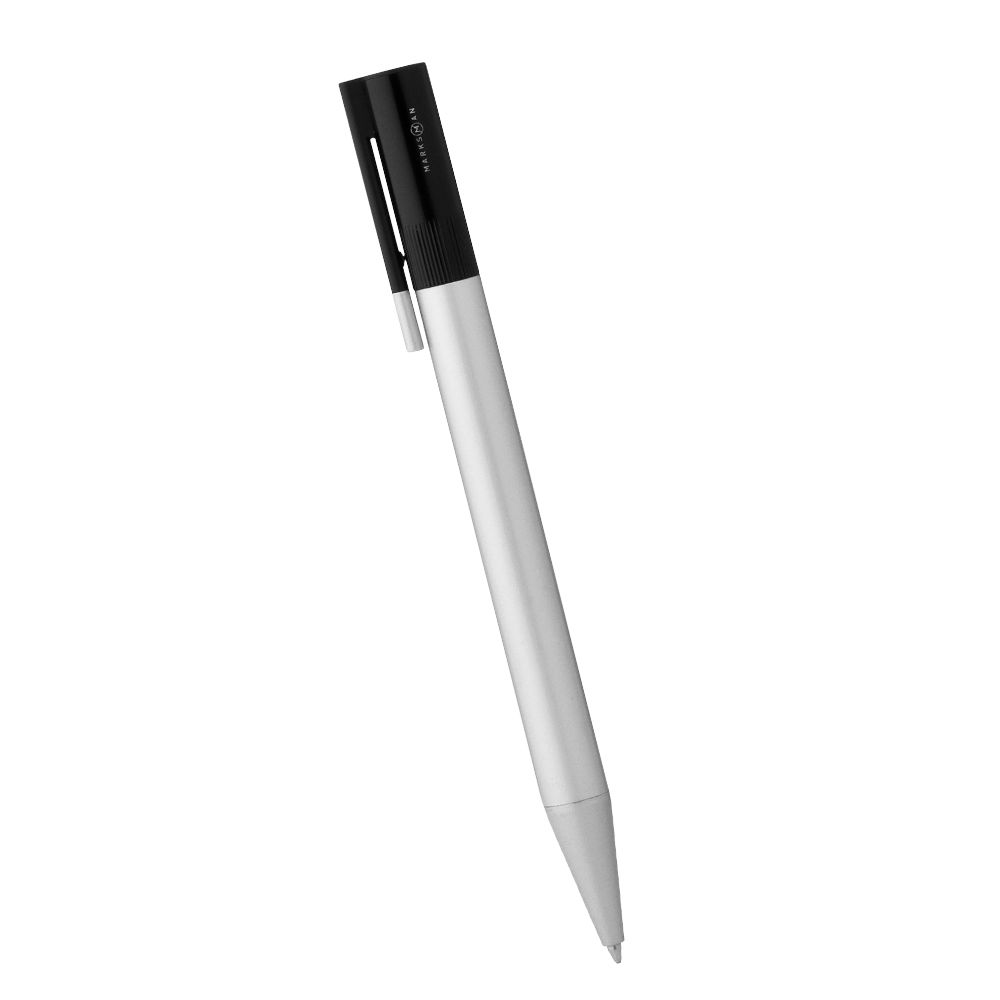 Marksman Voyager Ballpoint Pen – Metal Pens – The Range – available in Silver – thumbnail 5 of 5