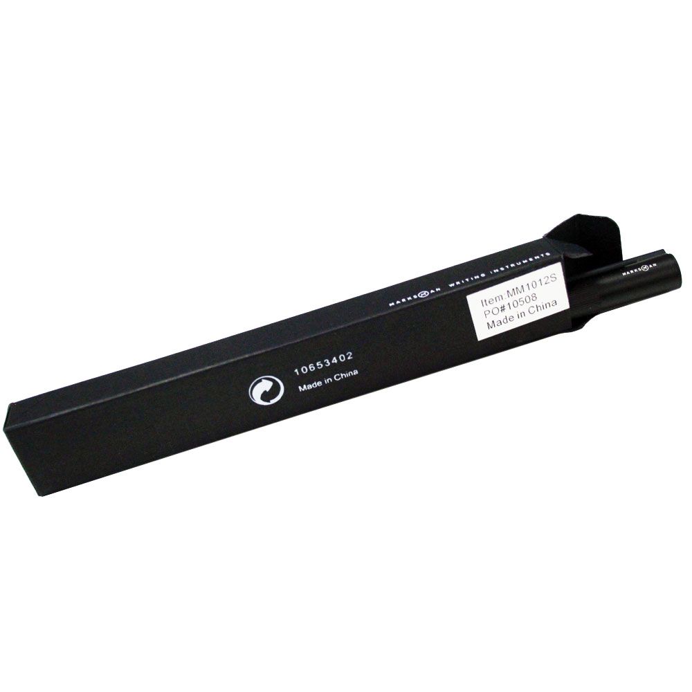 Marksman Voyager Ballpoint Pen – Metal Pens – The Range – available in Silver – thumbnail 4 of 5