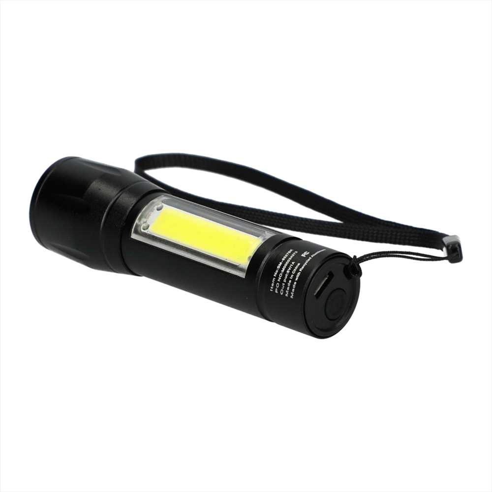 Mini Rechargeable 50 Lumen Flashlight – Torches – Global Stock – thumbnail 3 of 6