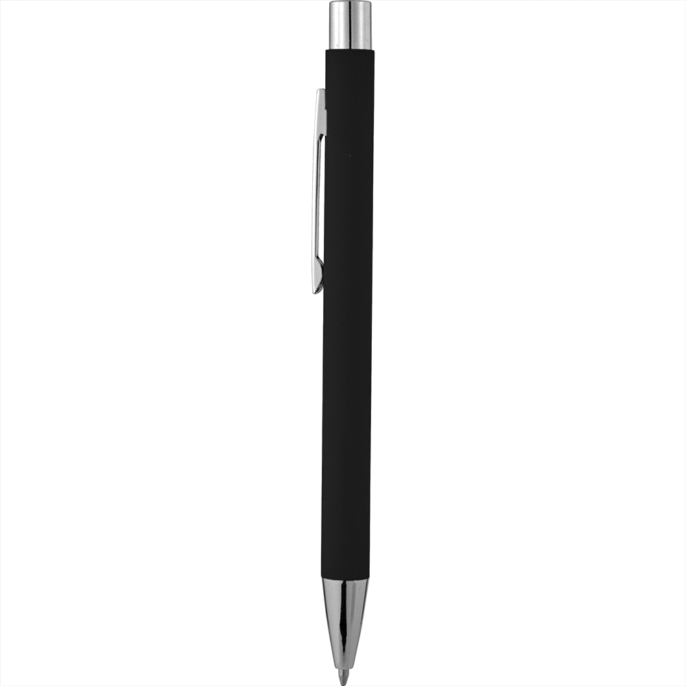 The Maven Soft Touch Metal Pen – Metal Pens – Global Stock – available in Black – thumbnail 1 of 10