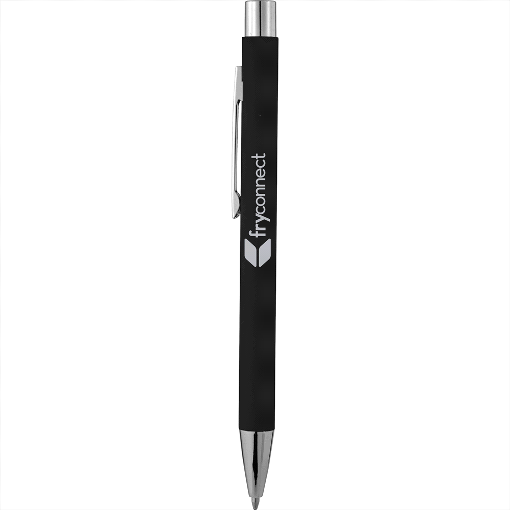 The Maven Soft Touch Metal Pen – Metal Pens – Global Stock – available in Black – thumbnail 2 of 10