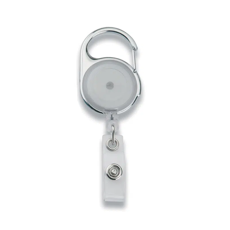 Retractable Badge Holder – Badge Holders – available in white colour