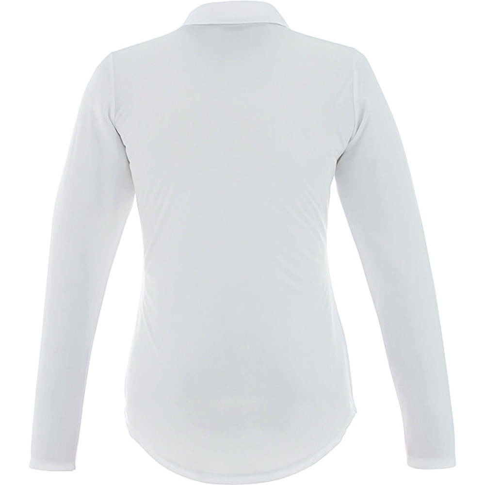 Mori Long Sleeve Polo - Womens – Jackets – Apparel Range – available in Black, Blue, Green, Grey and 2 more – thumbnail 12 of 19