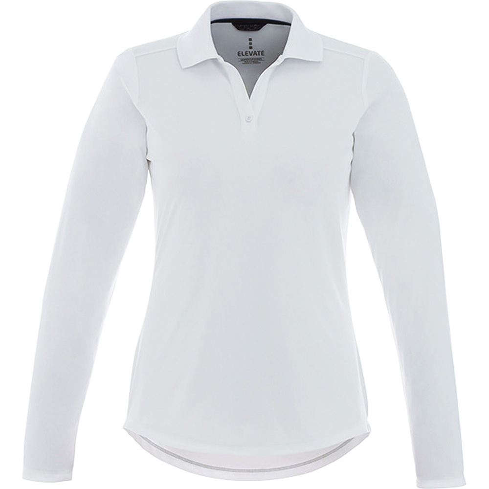 Mori Long Sleeve Polo - Womens – Jackets – Apparel Range – available in Black, Blue, Green, Grey and 2 more – thumbnail 6 of 19
