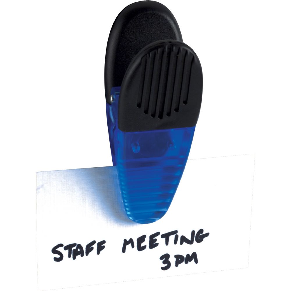 Magnetic Memo Holder / Clip – Fridge Magnets – Global Stock – available in Black, Blue, Green, Purple and 1 more – thumbnail 8 of 12