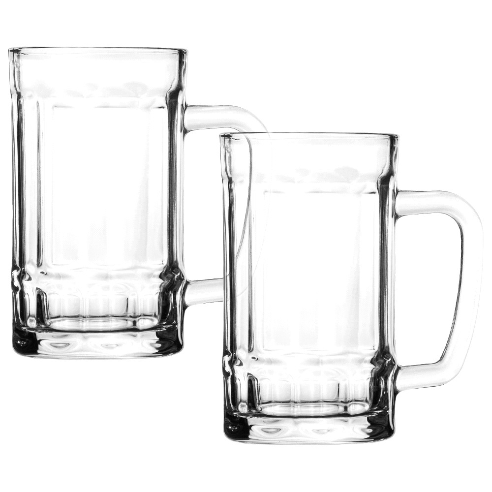 Bavarian Beer Glass Set 400ml – Beer Glasses – The Range – available in Clear – thumbnail 4 of 6