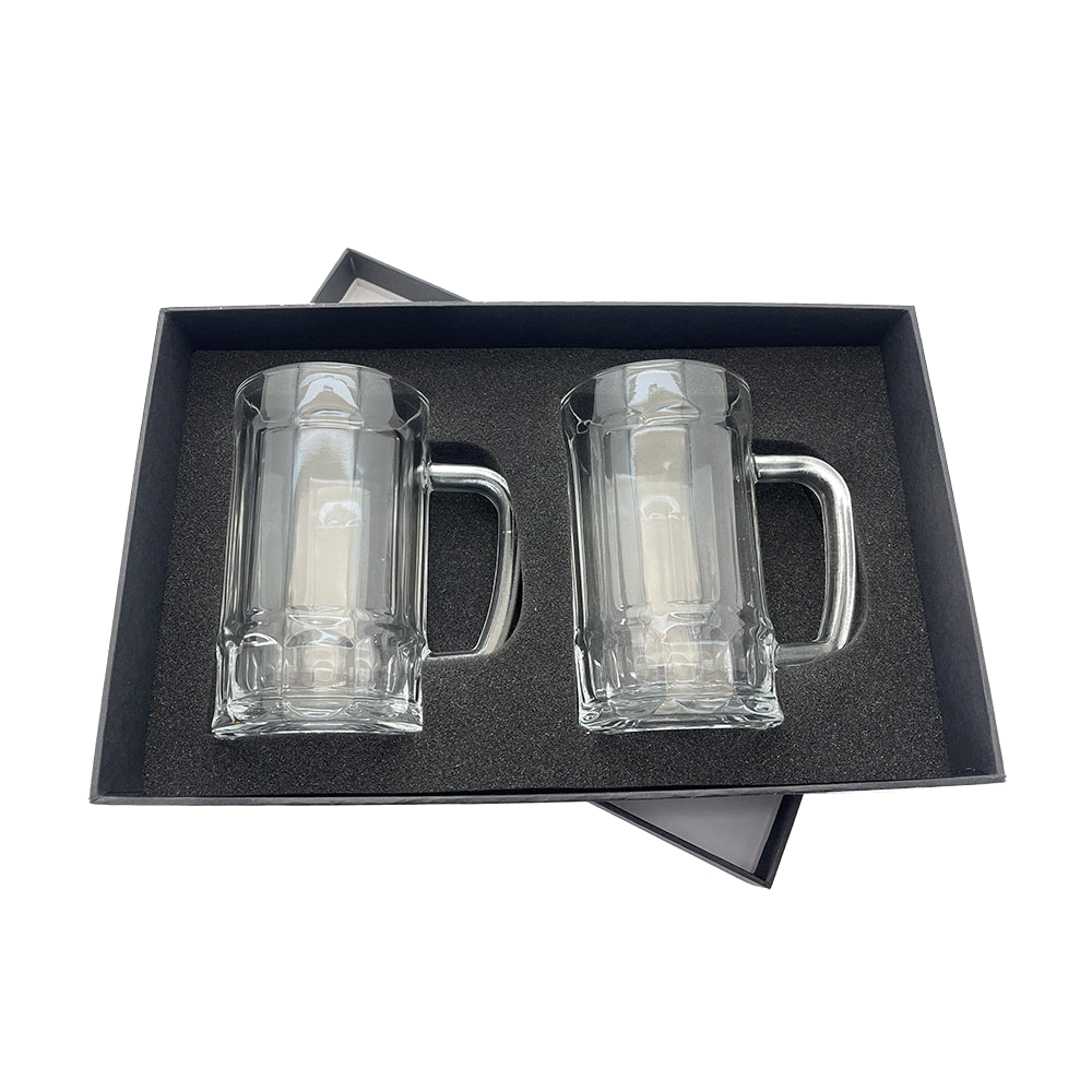 Bavarian Beer Glass Set 400ml – Beer Glasses – The Range – available in Clear – thumbnail 1 of 6