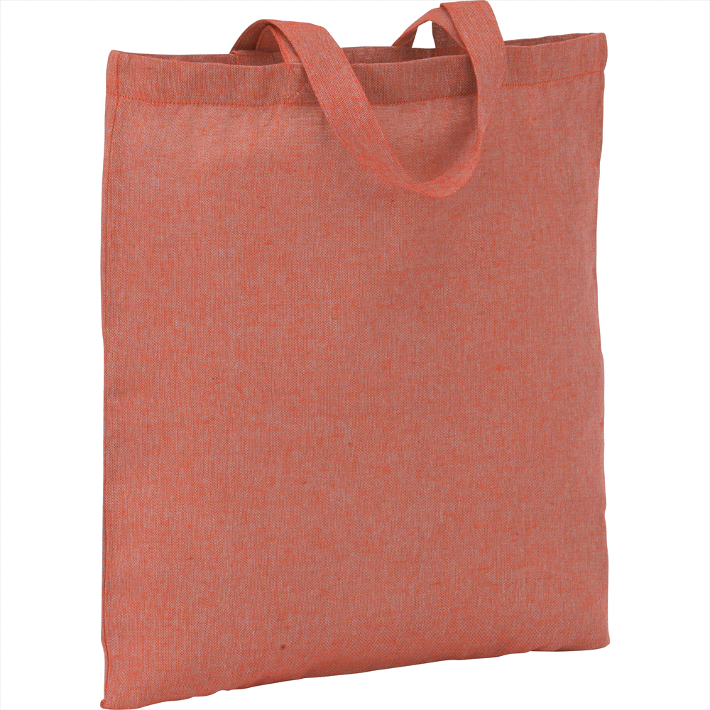 Recycled Cotton Twill Tote – Shoppers – The Range – available in Red – thumbnail 9 of 14