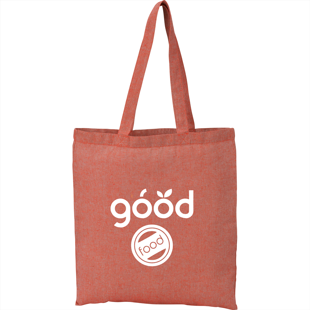 Recycled Cotton Twill Tote – Shoppers – The Range – available in Red – thumbnail 14 of 14