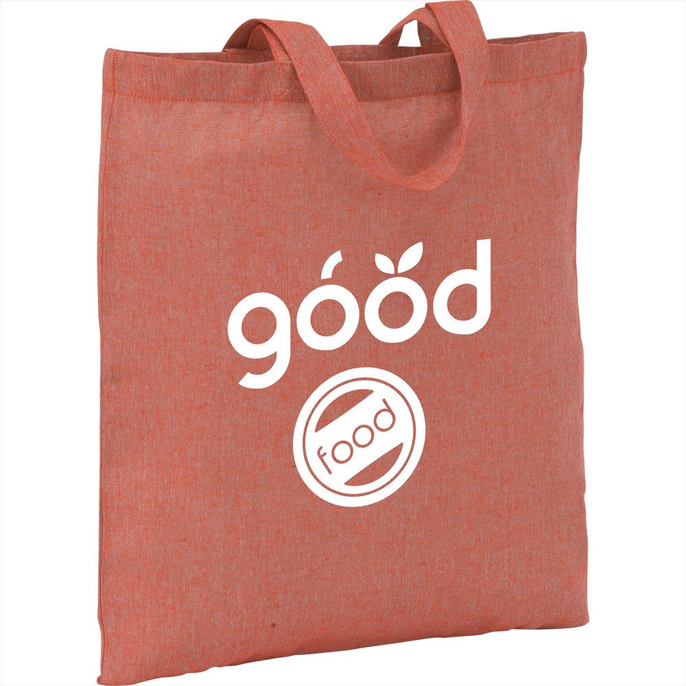 Recycled Cotton Twill Tote – Shoppers – The Range – available in Red – thumbnail 3 of 14