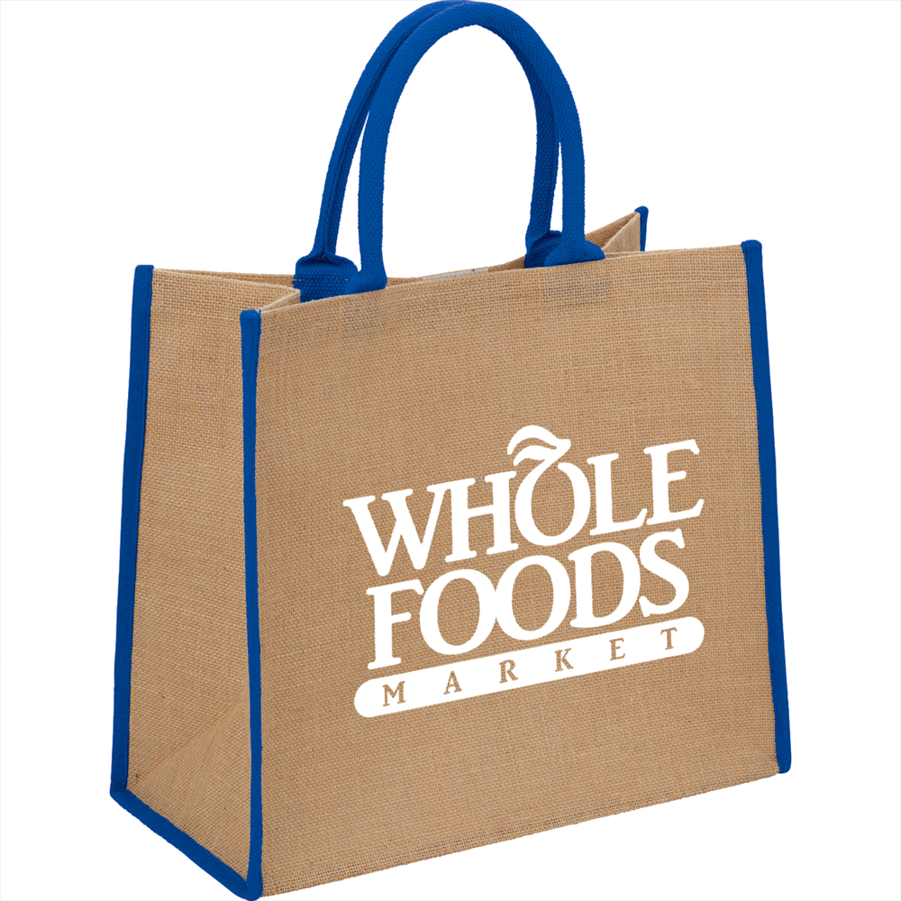 Large Jute Tote 28L – Shoppers – The Range – available in Royal Blue – thumbnail 3 of 10