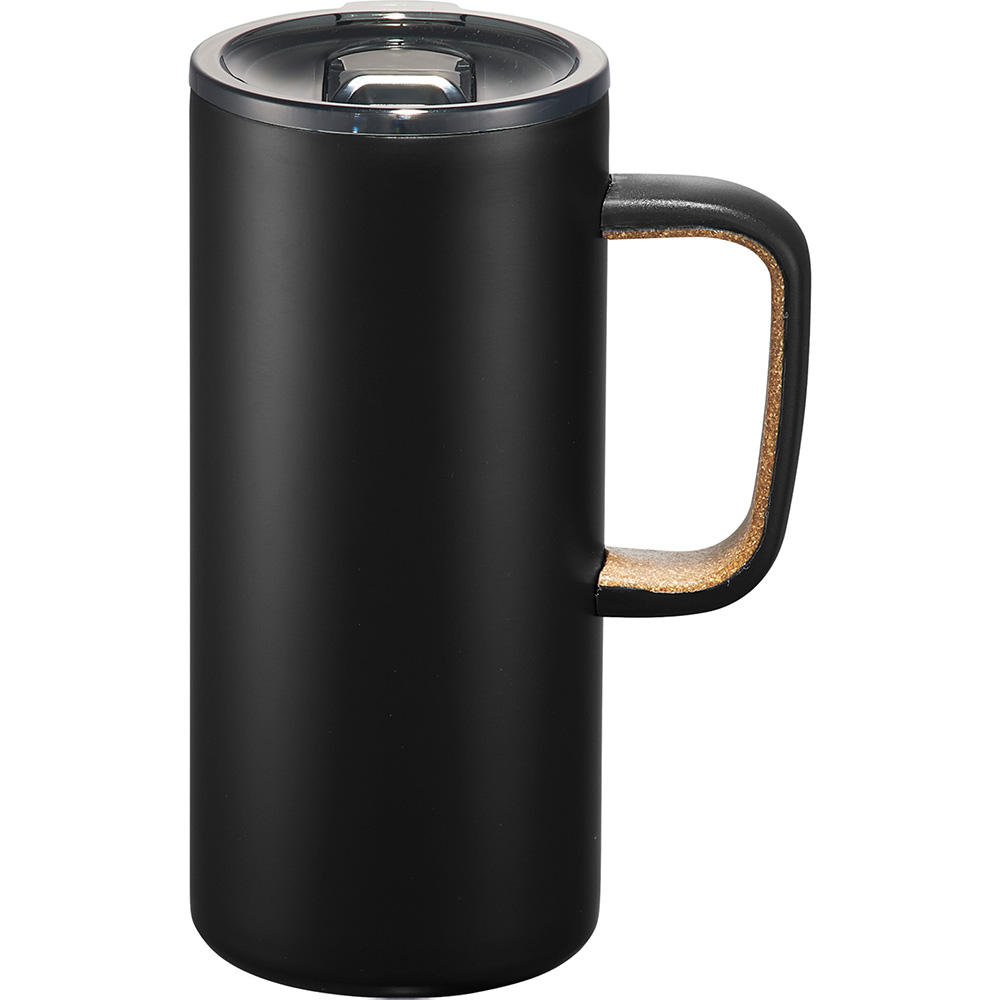 Valhalla Copper Vacuum Mug w/ Cork 500ml – Drink Bottles – The Range – available in Silver – thumbnail 3 of 11
