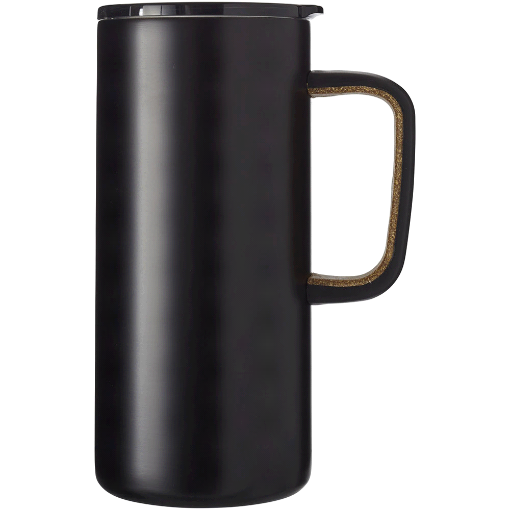 Valhalla Copper Vacuum Mug w/ Cork 500ml – Drink Bottles – The Range – available in Silver – thumbnail 7 of 11