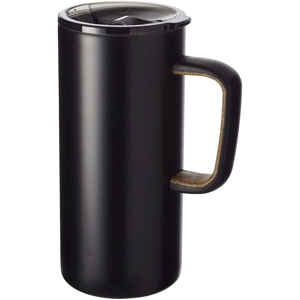 Valhalla Copper Vacuum Mug w/ Cork 500ml – Drink Bottles – The Range – available in Silver – thumbnail 9 of 11