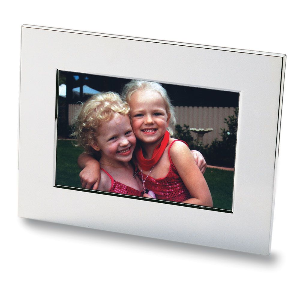 Nickel Plated Photo Frame – Picture Frames – The Range – available in Silver – thumbnail 1 of 5